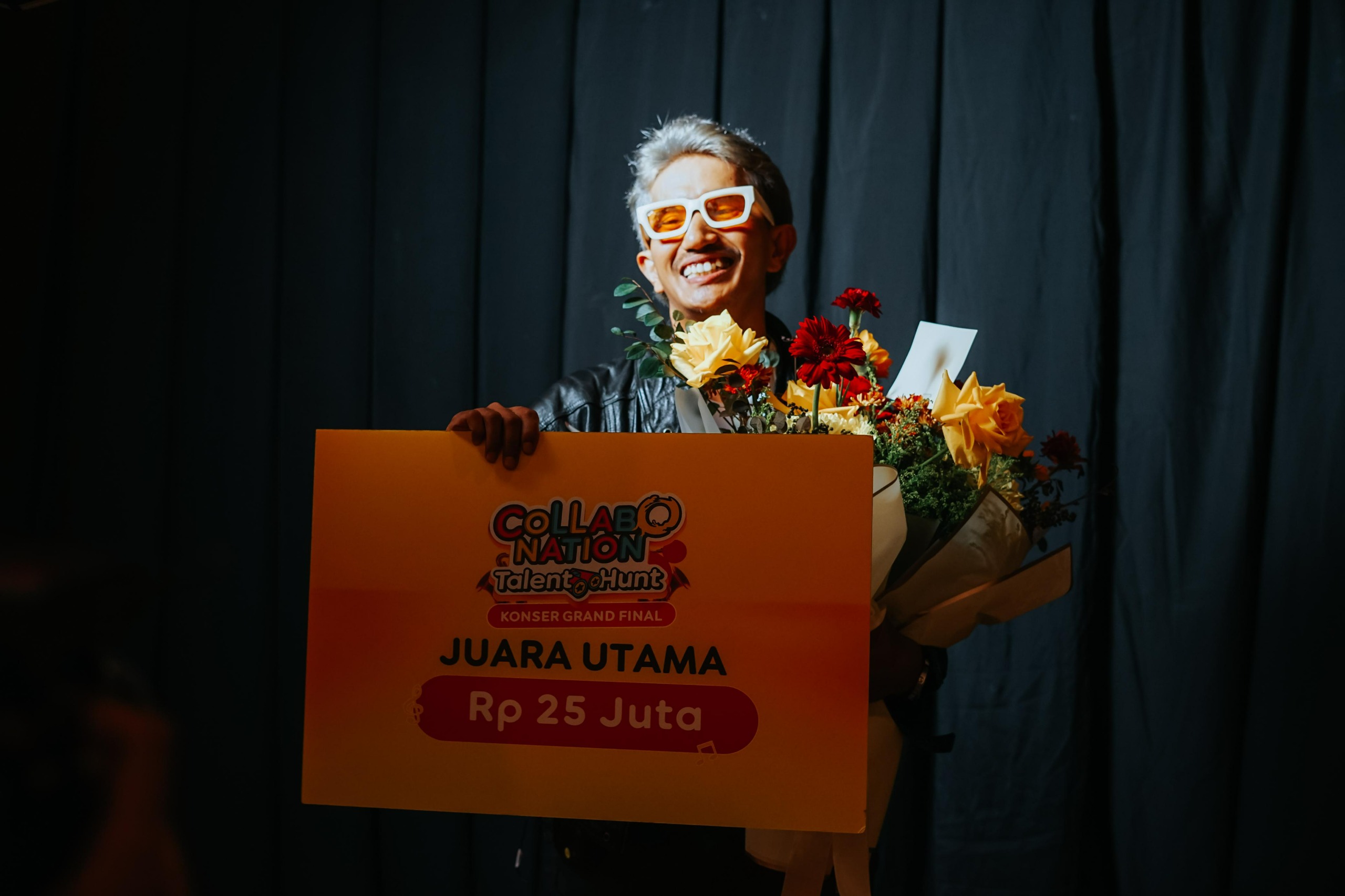 Finalis Asal Sumatra Barat The Venyamin Menjadi Juara Grand Final IM3 Collabonation Talent Hunt 2024.