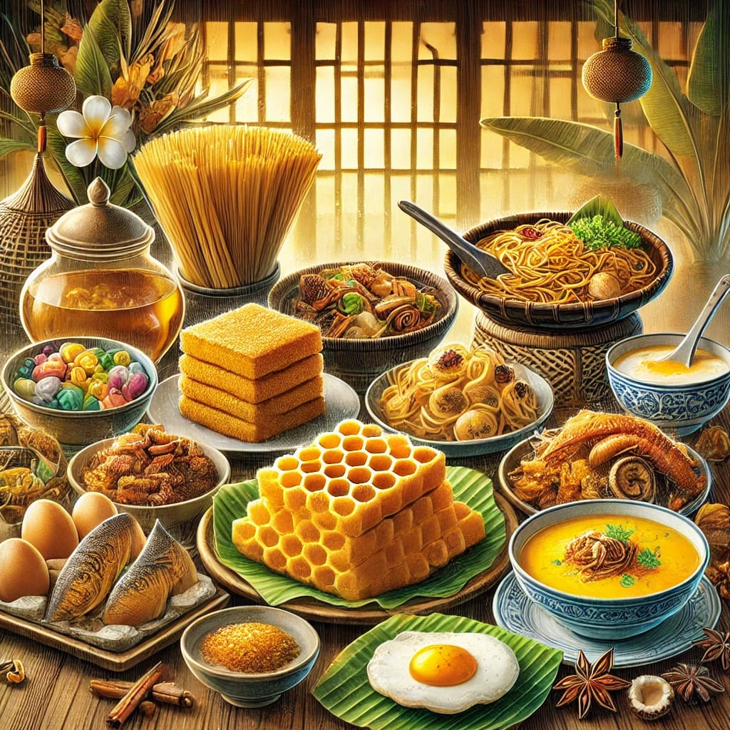Ilustrasi Kuliner Khas Medan.
