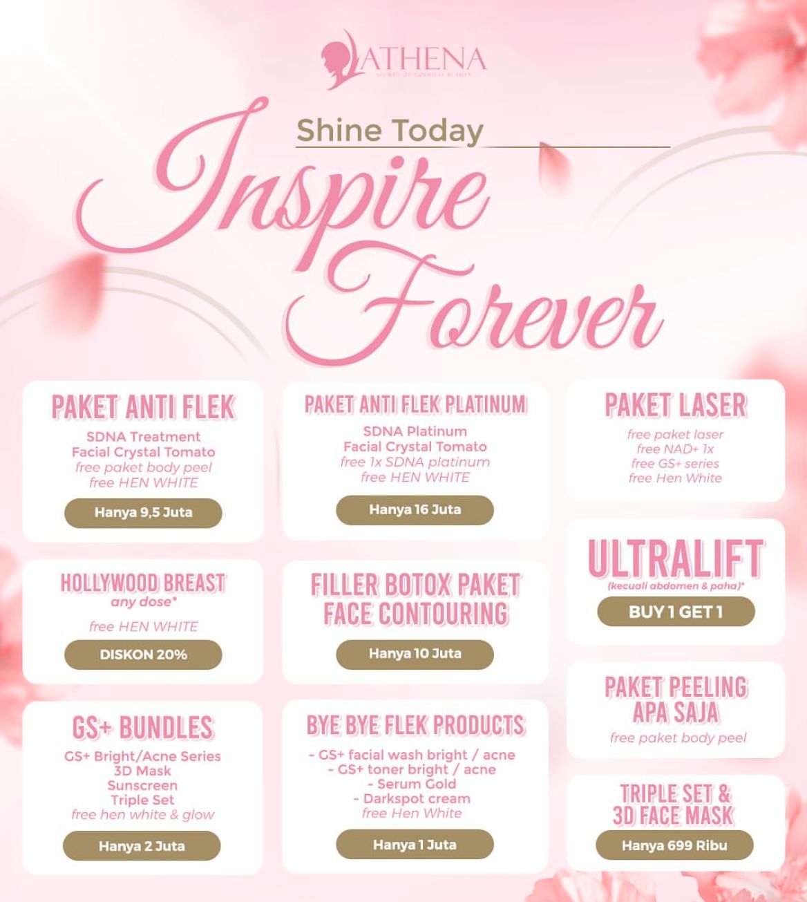 Athena Beauty Clinic Palembang Hadirkan Promo Spesial April 2025: Kecantikan Terjangkau dan Menyeluruh untuk Semua
