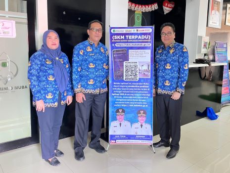 Pemkab Muba meluncurkan aplikasi Survei Kepuasan Masyarakat (SKM) terpadu.