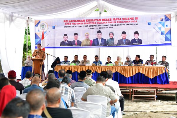 DPRD Provinsi Sumatera Selatan Dapil V turun ke lapangan untuk mendengar dan mencatat setiap keluhan masyarakat.