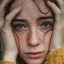 Ilustrasi wanita yang mengalami Anxiety dan Burnout.