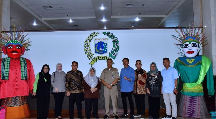 Komisi III DPRD Sumsel kunjungan kerja ke DPRD Provinsi DKI Jakarta.