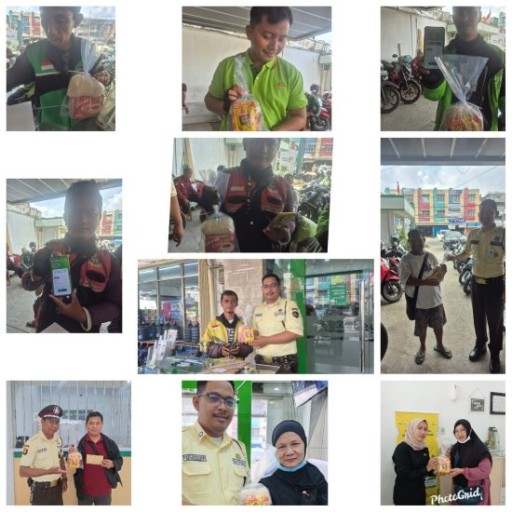 Kepedulian sosial PT Pegadaian Kantor Wilayah III Sumbagsel kepada masyarakat melalui Program Mengetuk Pintu Langit (MPL).
