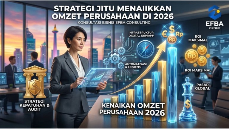 Konsultasi Bisnis Strategi Efba Consulting dalam Menaikkan Omzet Perusaahan Di 2026