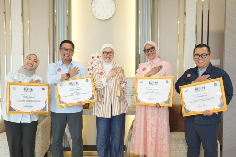 Pegadaian Sabet Penghargaan Tertinggi BEMA 2026.
