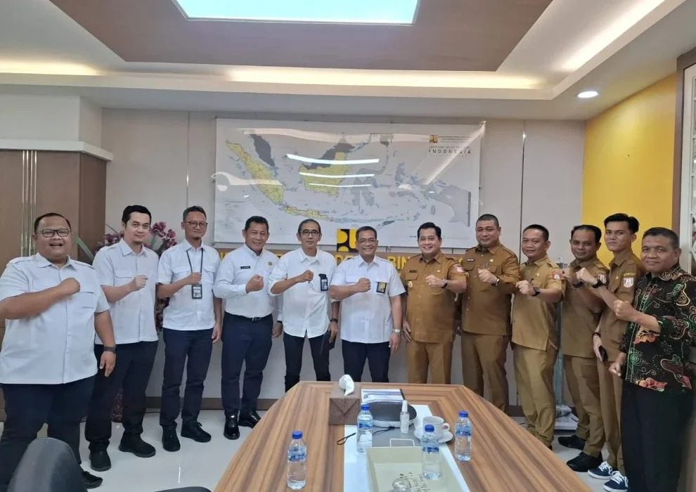 Foto bersama Bupati Banyuasin, Dr. H. Askolani, SH MH.