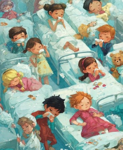 Ilustrasi Anak Terduga Terinfeksi Flu Singapura dalam Enam Bulan.