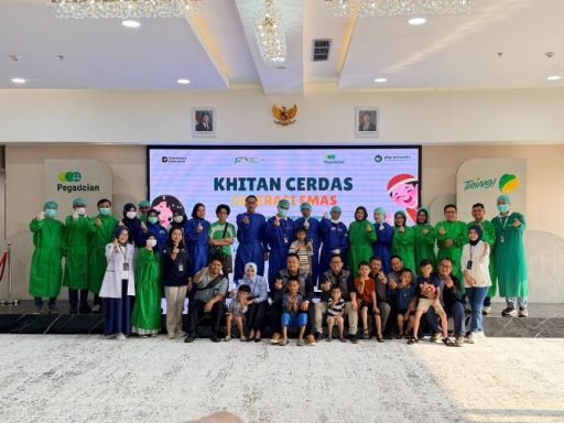 Program Khitan Cerdas Generasi Emas yang digelar PT Pegadaian Kanwil III Sumbagsel.