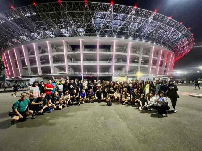 BRI Sudirman Semanggi Bangun Budaya Kerja Sehat Lewat Aktivitas Lari di GBK
