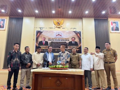 Momentum peringatan Hari Ulang Tahun (HUT) ke-5 Yayasan Bantuan Hukum Sumsel Berkeadilan.