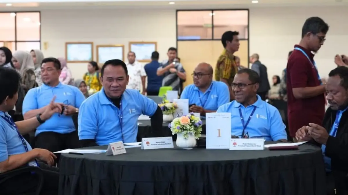 Ketua DPRD Sumsel, Andie Dinialdie saat mengikuti Pelatihan Penguatan Antikorupsi untuk Penyelenggara Negara Berintegritas.
