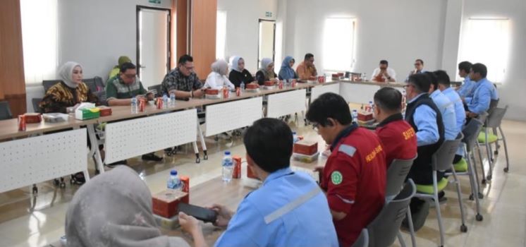 Komisi V DPRD Sumsel Pantau Penerapan K3 dan Jaminan Sosial Pekerja di PT Musi Hutan Persada.