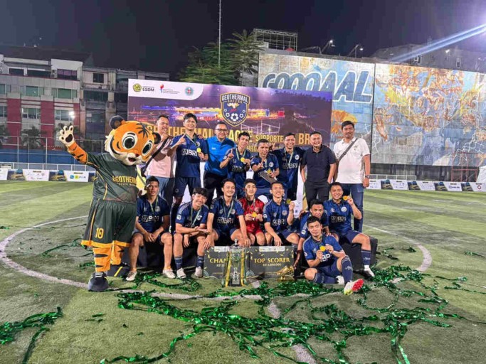 Tampil Gemilang, Tim Mini Soccer BRI Region 6 Sabet Juara 1 Geothermal League 2026