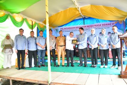 Pimpinan dan Anggota DPRD Provinsi Sumatera Selatan Daerah Pemilihan (Dapil) V melanjutkan rangkaian Reses Masa Sidang VI Tahap II.
